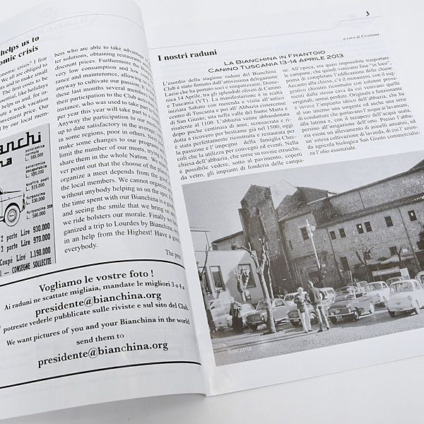 BIANCHINA 50 anni Leaflet by ASI