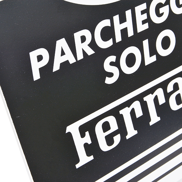 Ferrari Parking Plate