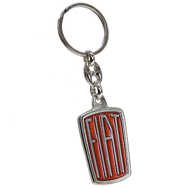 FIAT Vintage Emblem Metal Keyring