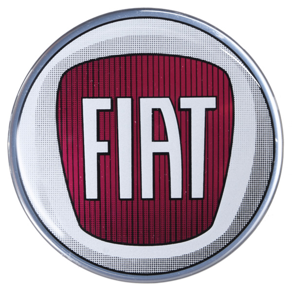 FIAT Genuine 2007New Emblem 3D Sticker (75mm)