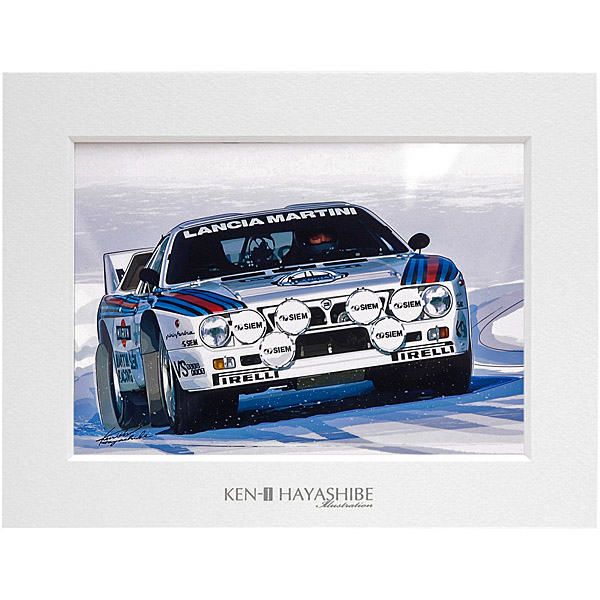 LANCIA 037 RALLY Illustration by Kenich Hayashibe