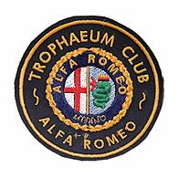 Alfa Romeo TROPHAEUM CLUB Emblem Patch