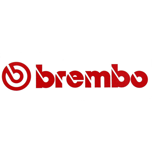 Brembo Logo Sticker (Die-Cut)Red