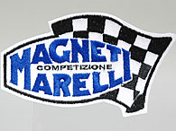 MAGNETI MARELLI Logo & Checkerd Flag Patch