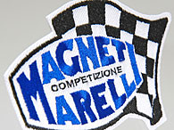 MAGNETI MARELLI Logo & Checkerd Flag Patch