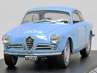 1/43 1000 MIGLIA Collection No.10 Alfa Romeo GIULIETTA SPRINT VELOCEミニチュアモデル
