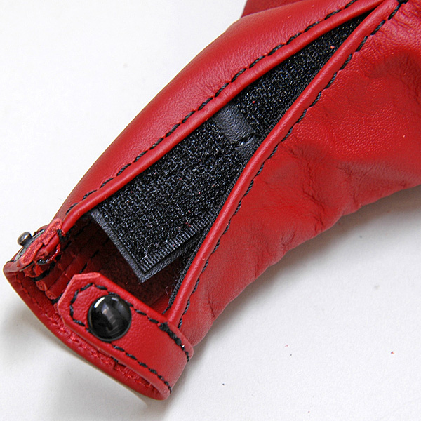 Alfa Romeo MiTo Leather Shift Boots (Red/Red Snake)