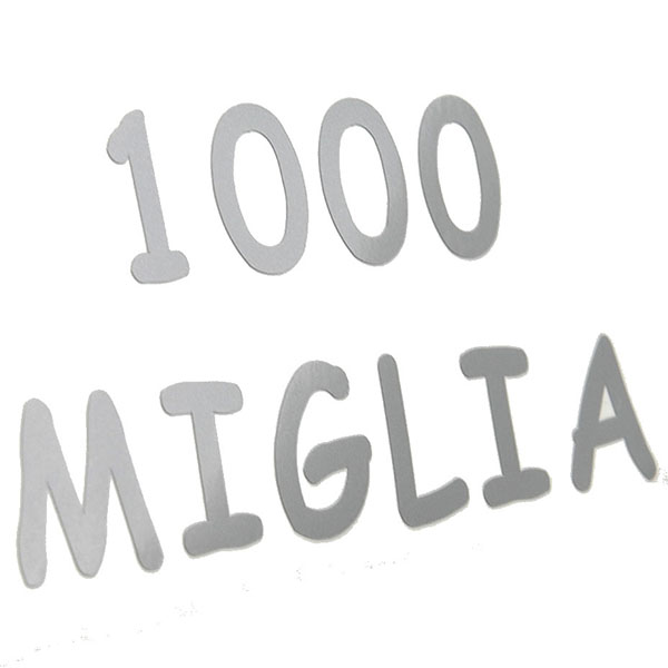 1000 MIGLIA Logo Sticker (Die-Cut/small)