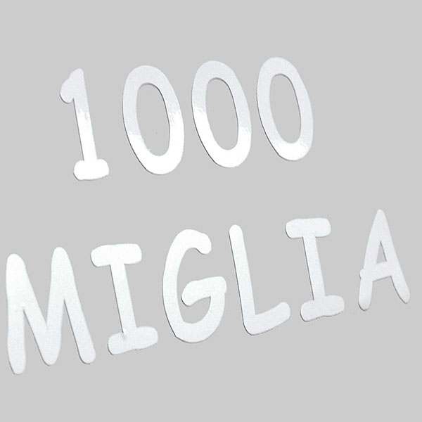 1000 MIGLIA Logo Sticker (Die-Cut/small)