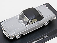 1/43 FIAT New Story Collection No.42 FIAT 1500 CABRIOLET Miniature Model