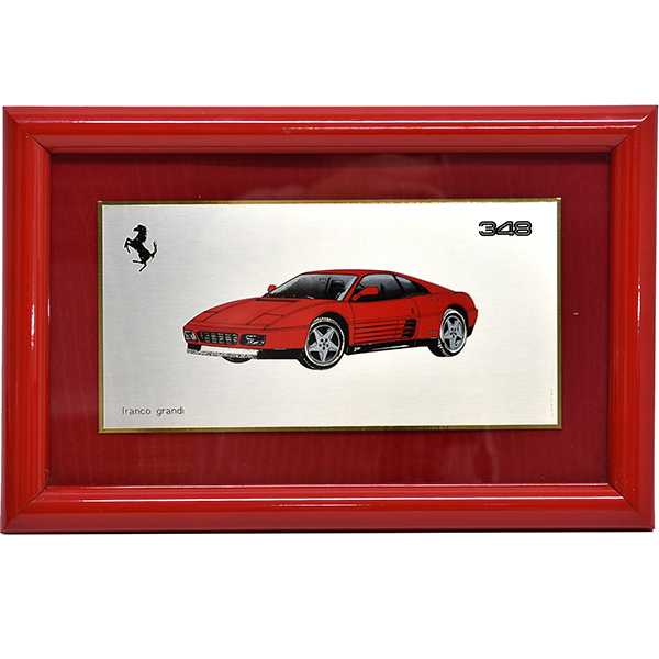 Ferrari 348 Plate wiith Frame