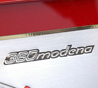 Ferrari 360 Modena Plate with Frame