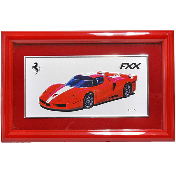 Ferrari FXX Plate with Frame