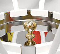 ITALIA/FERRARI/MARANELLO Flag & Display Stand Set