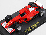 1/43 Ferrari F1 Collection No.22 F2001 No.1 Miniature Model