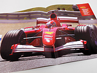 1/43 Ferrari F1 Collection No.22 F2001 No.1 Miniature Model
