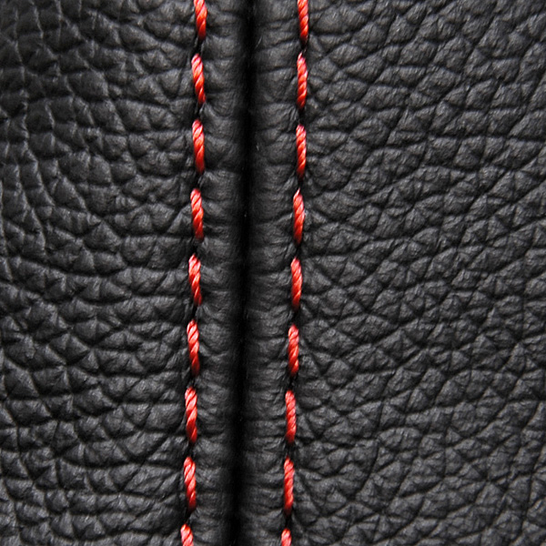 Alfa Romeo 147 Leather Shift Boot (Black/Black Snake)