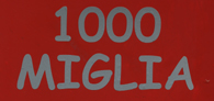 1000 MIGLIA Logo Sticker