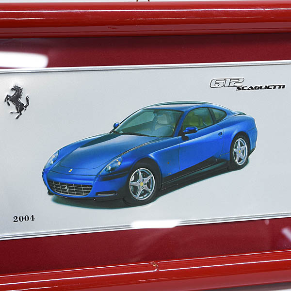 Ferrari 612 Scaglietti Plate with Frame