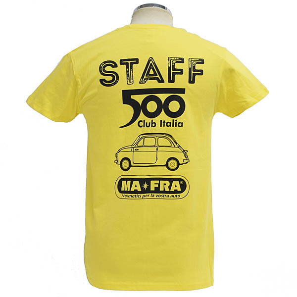 FIAT 500 CLUB ITALIA Official 2025 Staff T-Shirts