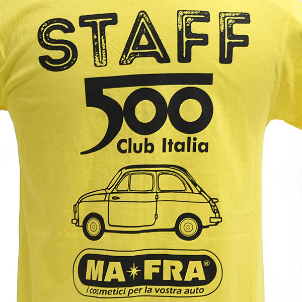 FIAT 500 CLUB ITALIA Official 2025 Staff T-Shirts