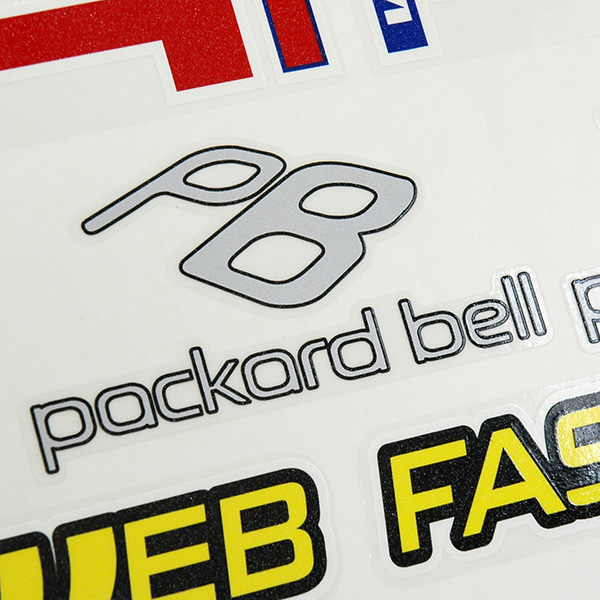 FIAT YAMAHA Sponsor Sticker Set