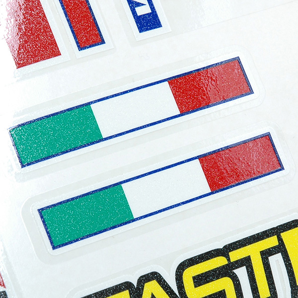 FIAT YAMAHA Sponsor Sticker Set