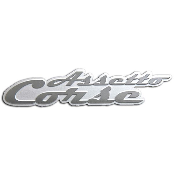 ABARTH Assetto Corse Metal Emblem