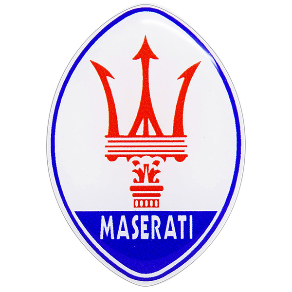 MASERATI¥¨¥ó¥Ö¥ì¥à3D¥¹¥Æ¥Ã¥«¡¼ (Large)