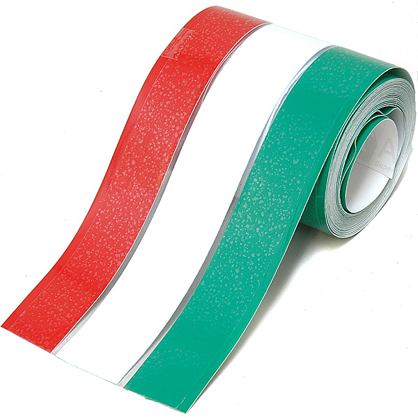 Italian Flag Color Stripe Sticker (80mm/5m)