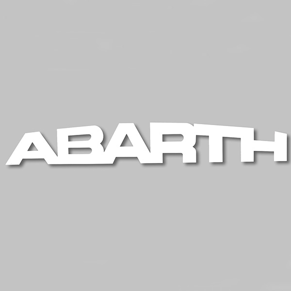 ABARTH NEW Logo Sticker (die-cut)