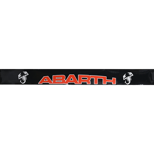ABARTH NEW¥í¥´¥¦¥£¥ó¥É¥¦¥·¡¼¥ë¥ÉÍÑ¥¹¥Æ¥Ã¥«¡¼ (¥Ö¥é¥Ã¥¯¥Ù¡¼¥¹)
