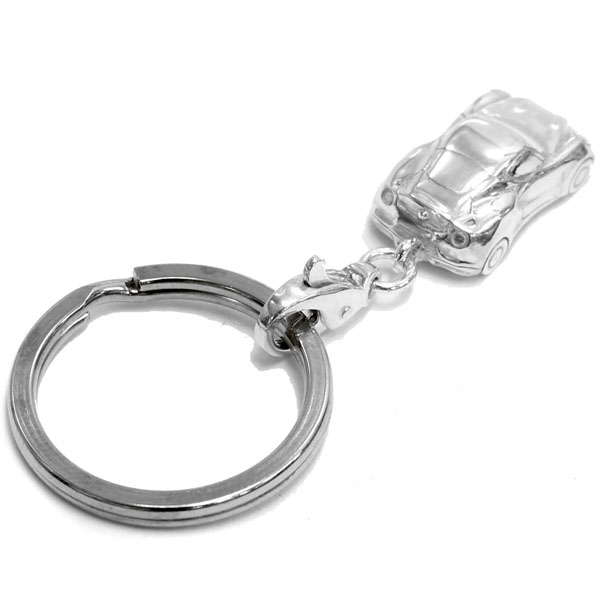 Alfa Romeo 8C Competizione Sterling Silver Keyring