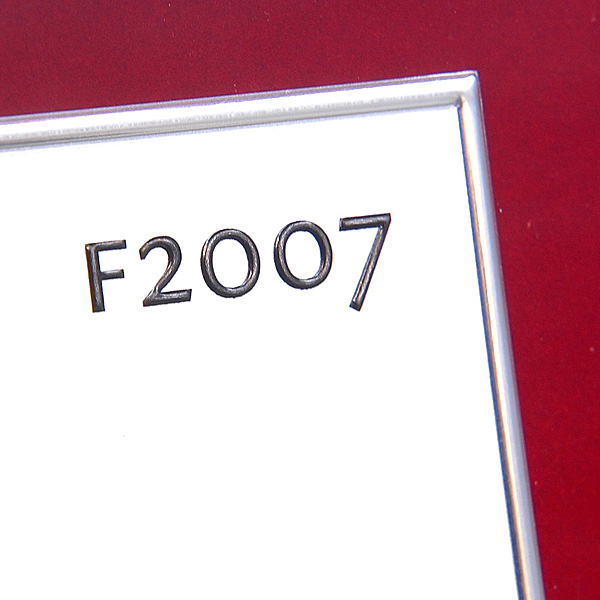 Ferrari F2007 Plate with Frame