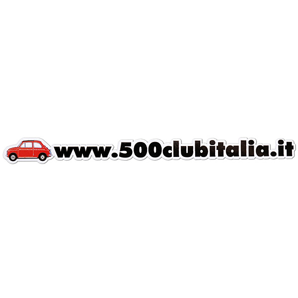 FIAT 500 Club Italia  www.500clubitalia.itステッカー