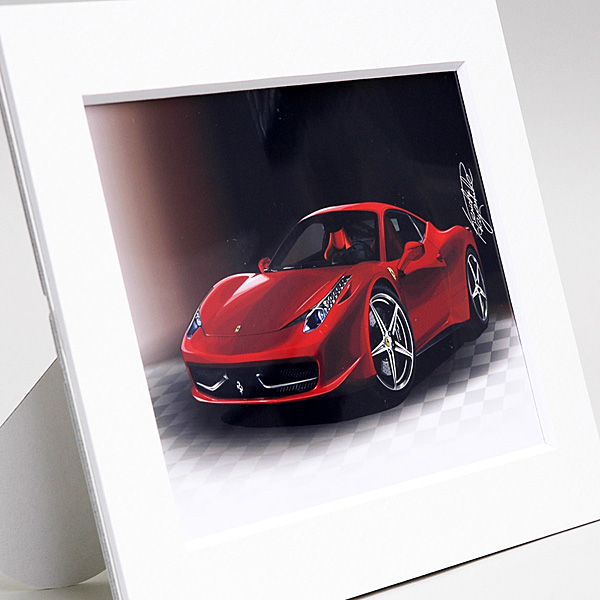 Ferrari 458 ITALIA Illustration by Kenichi Hayashibe