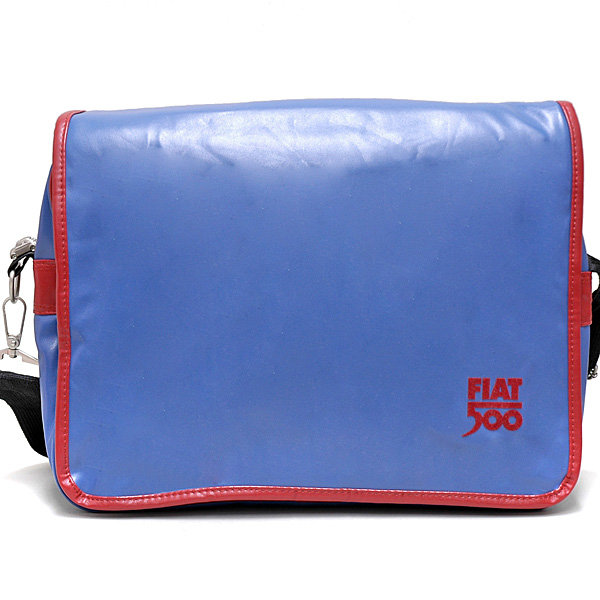 FIAT 500 Schoulder Bag (Light Blue/Bordeaux)