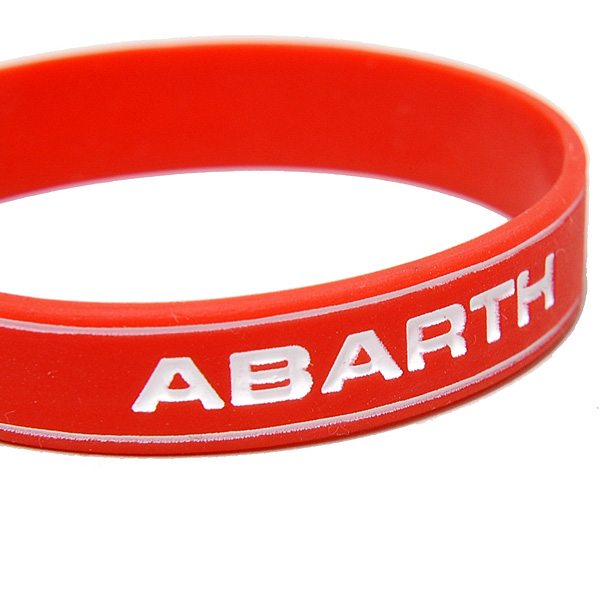 ABARTH Rubber Blacelet (Set of 2pcs.)