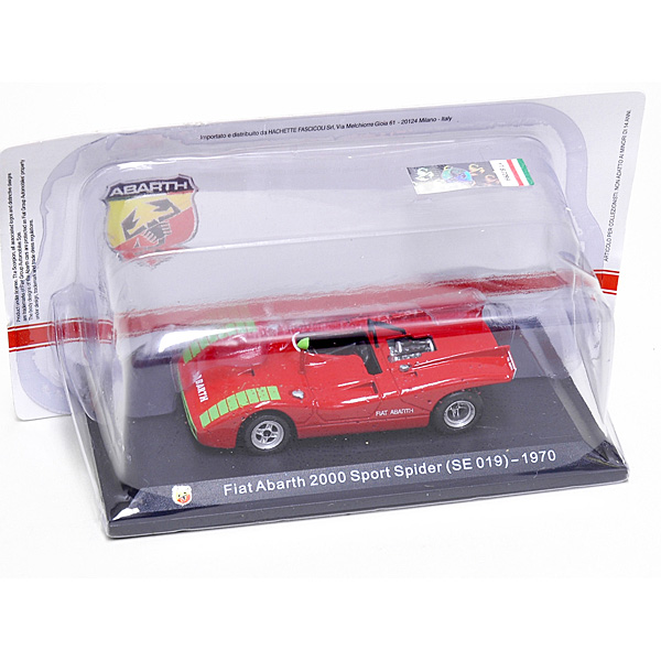 1/43 ABARTH Collection No.41 2000 SPORT SPIDER  (SE019) Miniature Model