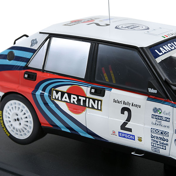1/18 LANCIA Delta Integrale 16V 1990 Safari Rally #2 Miniature Model