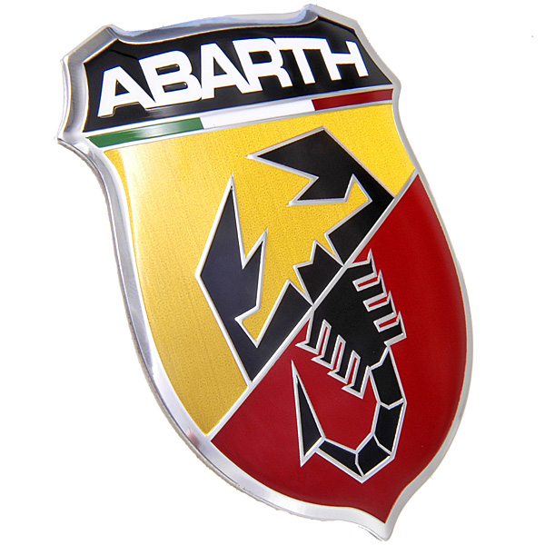 ABARTH純正  フロントエンブレム : イタリア自動車雑貨店