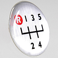Shift Pattern 3D Sticker 