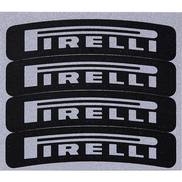 PIRELLI Logo Sticker for Tire (4pcs.)