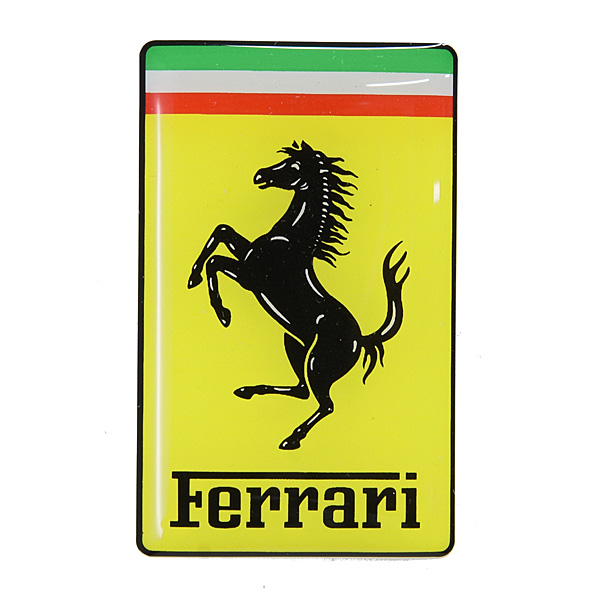 Ferrari Emblem Resin Sticker (small)