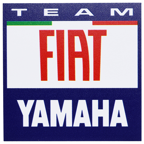 FIAT YAMAHAステッカー (75mm×75mm)