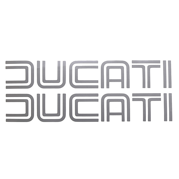 DUCATI Old Logo Sticker (Die Cut/2pcs.)