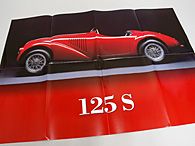 1/43 Ferrari GT Collection No.16 125S Miniature Model