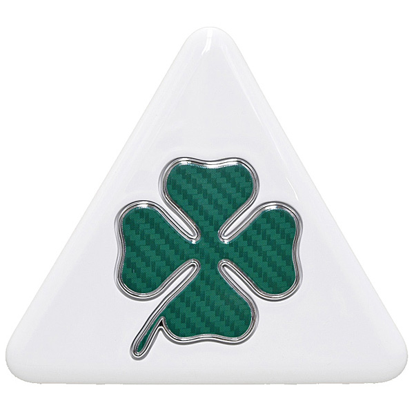 Emblème Logo 3D Métal SPORTIVA Quadrifolio Vert 156 166 159 Giulietta Chrome 