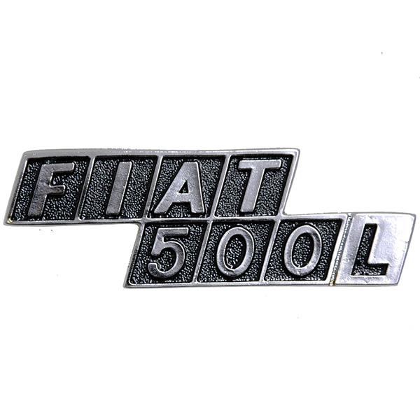 FIAT 500L ロゴエンブレムプレート