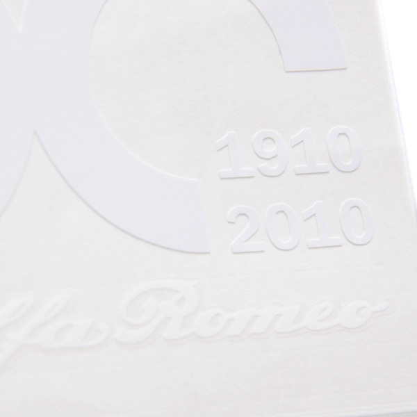 Alfa Romeo 100anni Logo Sticker(Small/die-cut)